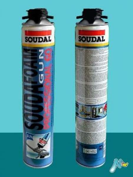 Монтажная пена Professioanal 60 SOUDAL летняя профессиональная (Фасовка:Под винтовой пистолет)