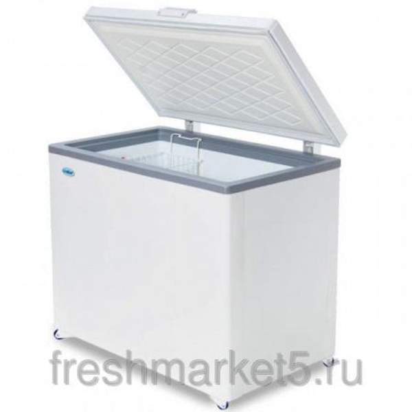 Морозильный ларь СНЕЖ МЛК-350 с глухой крышкой
