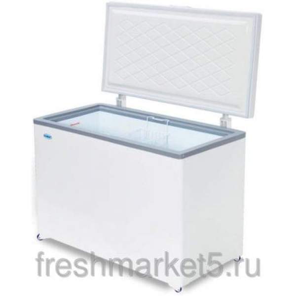 Морозильный ларь СНЕЖ МЛК-400 с глухой крышкой