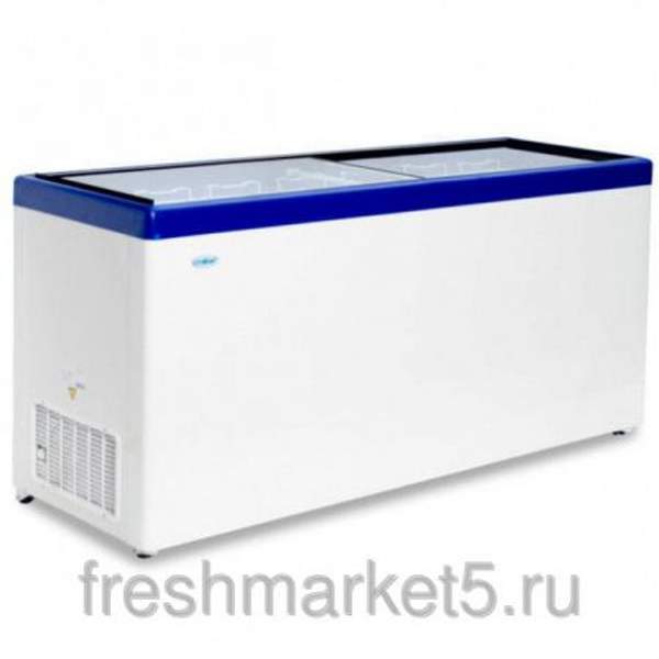Морозильный ларь СНЕЖ МЛП-600 с прямым стеклом