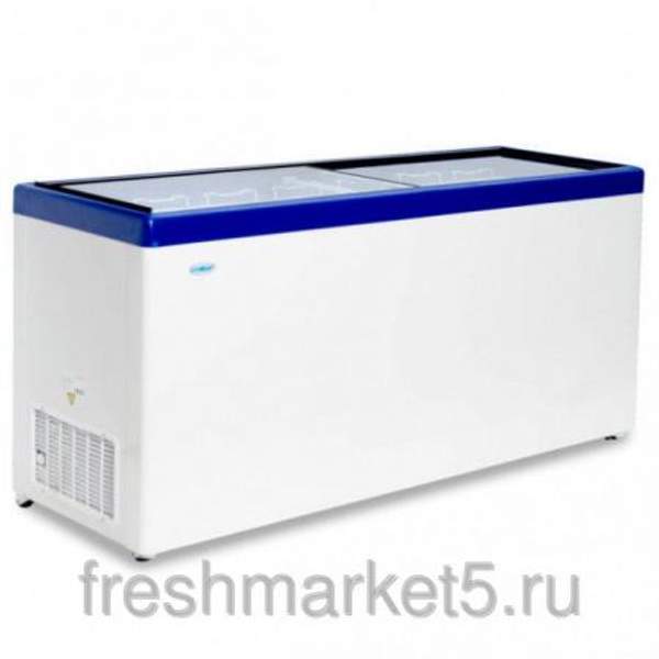 Морозильный ларь СНЕЖ МЛП-700 с прямым стеклом