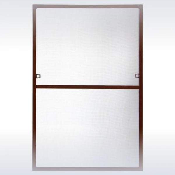 Москитная сетка коричневая рама