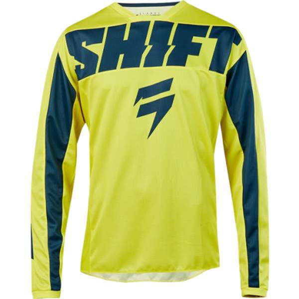 Мотоджерси подростковая Shift White York Youth Jersey Yellow/Navy XL (21710-079-XL)