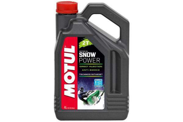 МОТОРНОЕ МАСЛО для снегоходов MOTUL SNOWPOWER 2T 4л