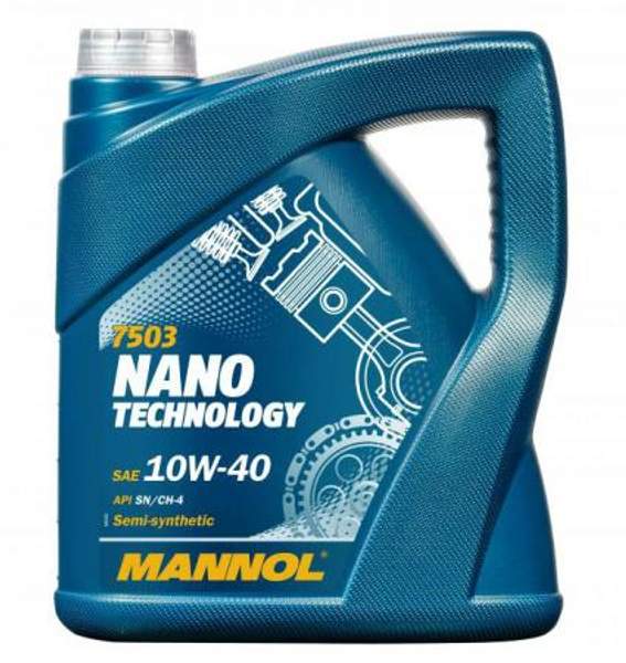 Моторное масло MANNOL Nano Technology 10W-40 API SM/CF