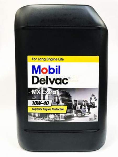 Моторное масло Mobil Delvac MX EXTRA 10W-40 ( Канистраа 20л )