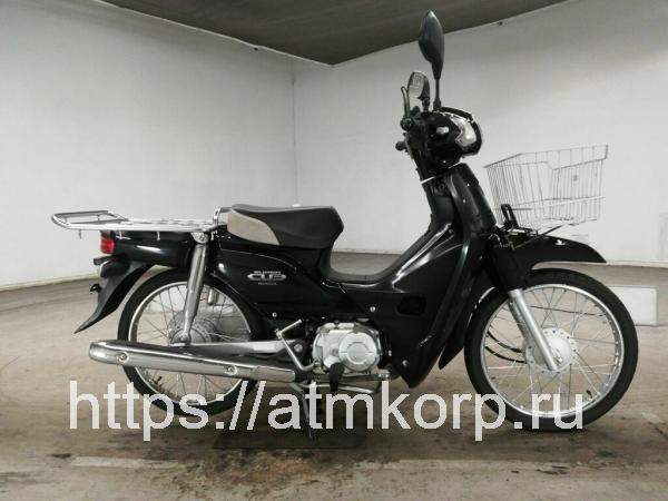 Мотоцикл minibike дорожный грузовой Honda C50 Super Cub рама AA04 мини-байк бизнес-модель коммерческий питбайк скуретта передняя мотокорзина задний багажник гв 2017 пробег 11 т.км черный