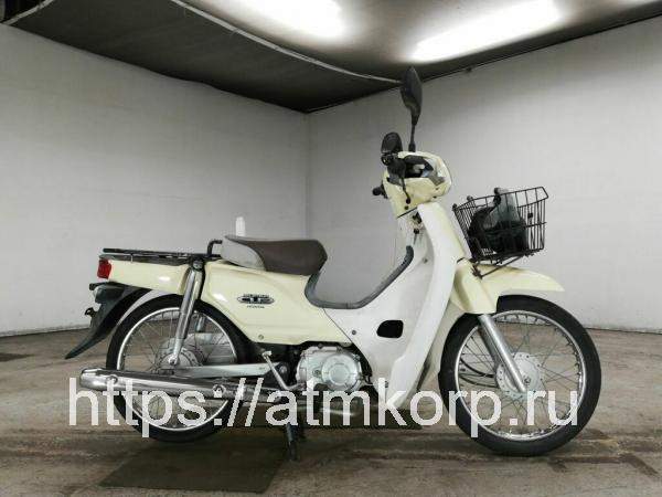 Мотоцикл minibike дорожный Honda C50 Super Cub рама AA04 мини-байк питбайк скуретта передняя мотокорзина задний багажник гв 2012 пробег 5 т.км бежевый