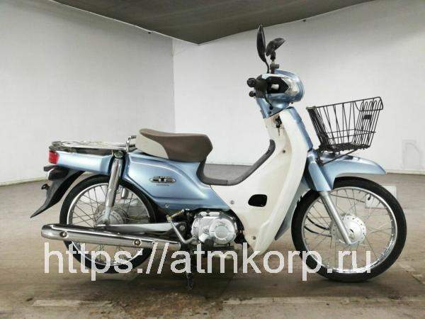 Мотоцикл minibike дорожный Honda C50 Super Cub рама AA04 мини-байк питбайк скуретта передняя мотокорзина задний багажник гв 2012 пробег 5 т.км синий