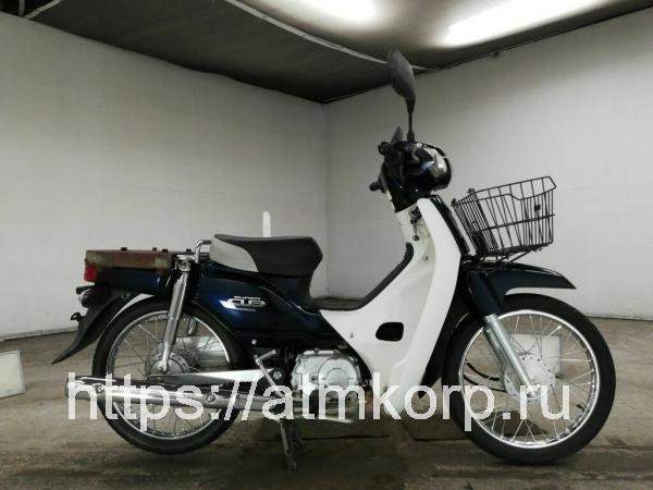 Мотоцикл minibike дорожный Honda C50 Super Cub рама AA04 мини-байк питбайк скуретта передняя мотокорзина задний багажник гв 2013 пробег 16 т.км синий