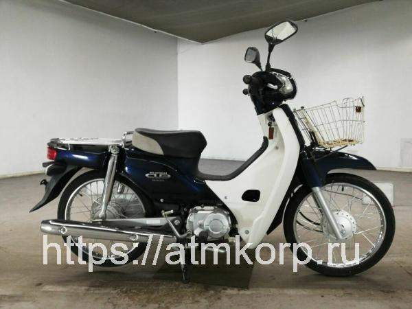 Мотоцикл minibike дорожный Honda C50 Super Cub рама AA04 мини-байк питбайк скуретта передняя мотокорзина задний багажник гв 2017 пробег 2 560 км синий
