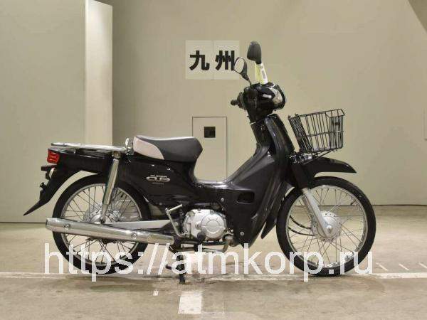 Мотоцикл minibike дорожный Honda C50 Super Cub рама AA04 мини-байк питбайк скуретта передняя мотокорзина задний багажник гв 2012 пробег 8 т.км черный