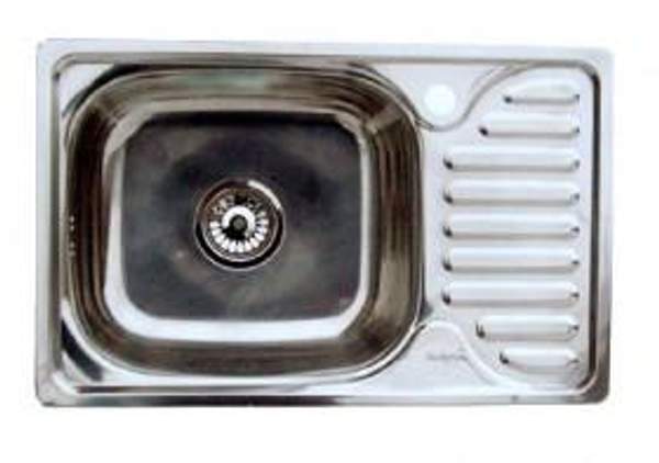 Мойка врезная Milani 660х420мм левая код A002699