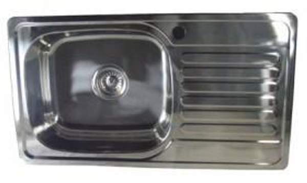 Мойка врезная Milani 760х420мм левая код A002801