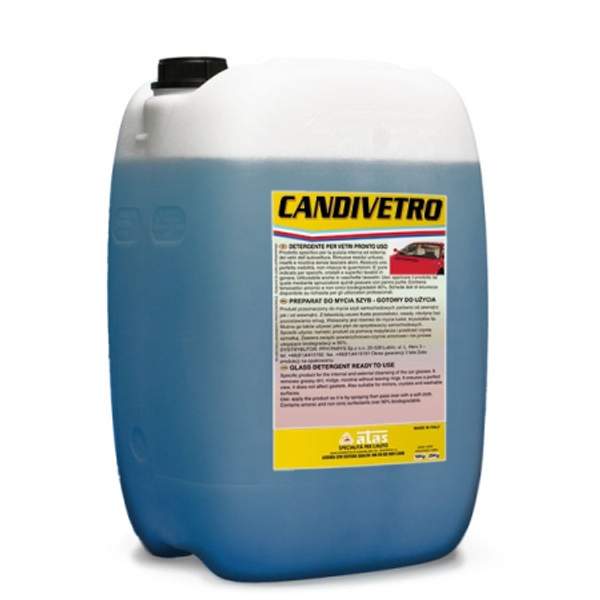 Моющее средство для стекол и зеркал Candivetro Atas (10 кг.)