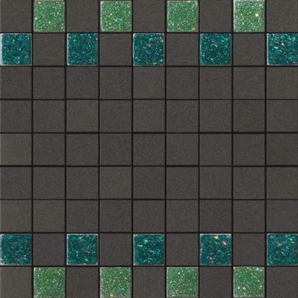 Мозаичный декор La Fabbrica Montenpoleone Mosaico Starlight Verde Fandango Musa 30x30