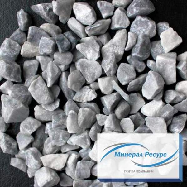 Мраморная крошка: серая 1-1,5 мм