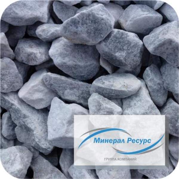 Мраморная крошка: серая 2,5-5 мм