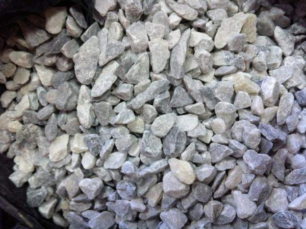 Мраморная крошка цвет серо-голубой