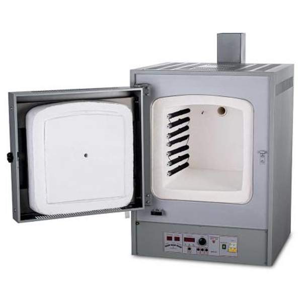 Муфельная печь ЭКПС 50, мод.5007 (t° до +1250°С, многоступенчатый микропроцессорный терморегулятор, электронная вытяжка)