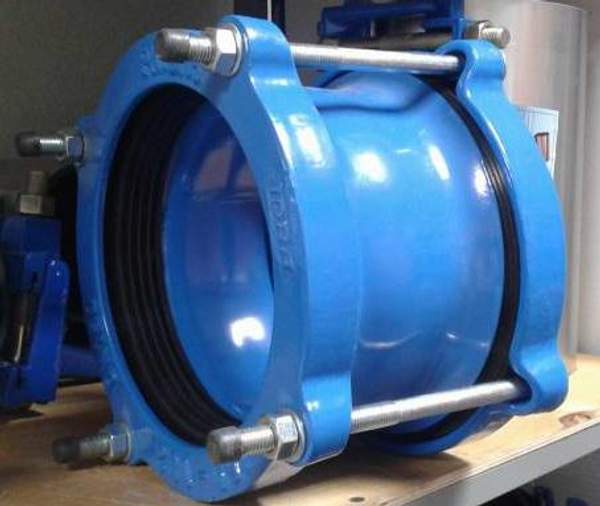 Муфта обжимная ДРК DN400 обжим соединительная UR-12