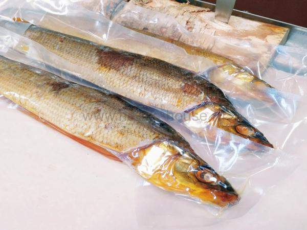 Муксун холодного копчения спинка в/у (Енисей)~500 гр.