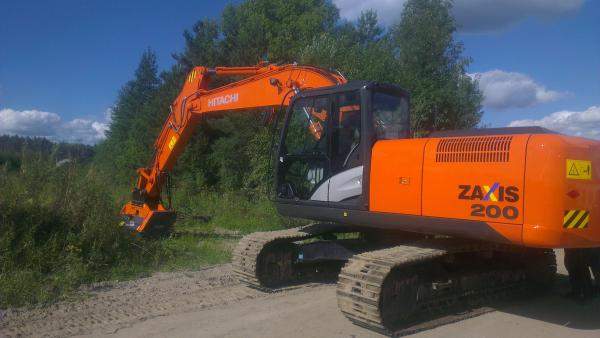 Мульчер + на экскаватор