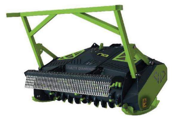 Мульчер NIUBO MULTY DIAMOND (Ø 40,120-220 л.с.)