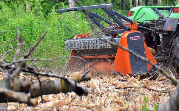 Мульчер самоходный лесной FERRI TSKF-DT/F на шасси МСН 10-003