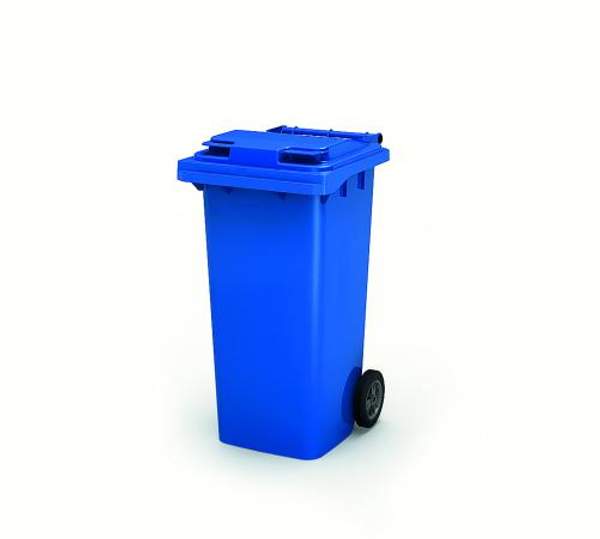 Мусорный бак 120 литров синий
