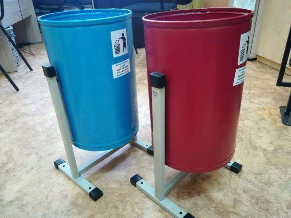 Мусорные урны Уралочка Бюджет для мусора 25л 510х310х270 мм