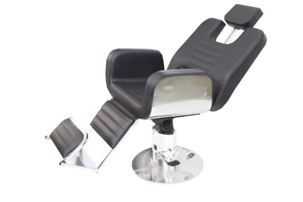 Мужское парикмахерское кресло для барбершопа с 2 моторами "Вискер"