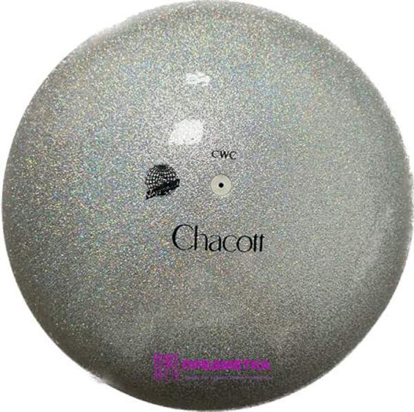 Мяч Chacott Jewerly 18,5 см 598 Серебрянный
