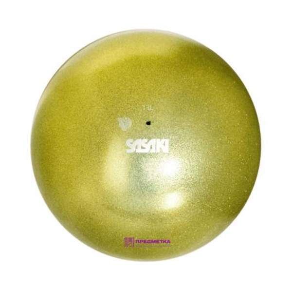 Мяч Sasaki Metallic 18,5 см OLGD Оливковое золото M-207M-F