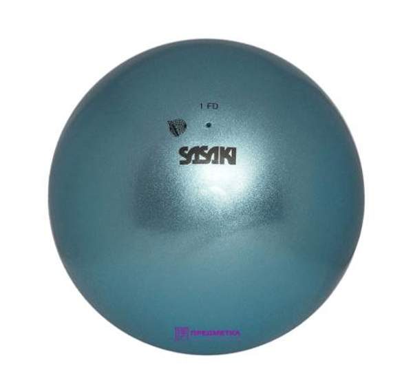 Мяч Sasaki Metallic 18,5 см SKBU Голубой M-207M-F