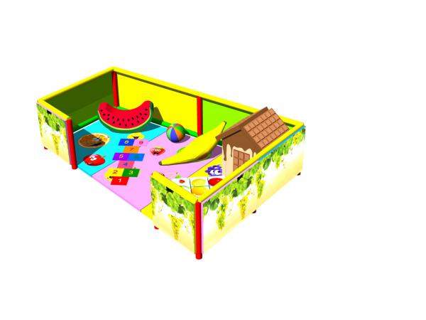 Мягкая игровая - Фруктовая ваза 15м2
