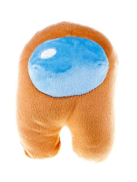 Мягкая игрушка Among Us, 20см, из велюра цвета макароны и сыр Mac 'n’cheese с наполнением из Holofiber