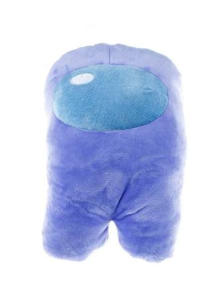 Мягкая игрушка Among Us, 30см, из велюра, фиолетового цвета Purple с наполнением из Holofiber