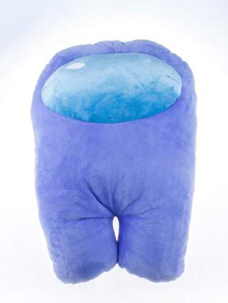 Мягкая игрушка Among Us, 50см, из велюра, фиолетового цвета Purple с наполнением из Holofiber