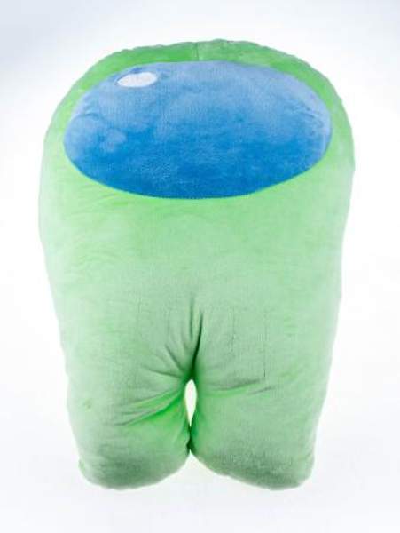 Мягкая игрушка Among Us, 50см, из велюра, цвета лайма Lime с наполнением из Holofiber