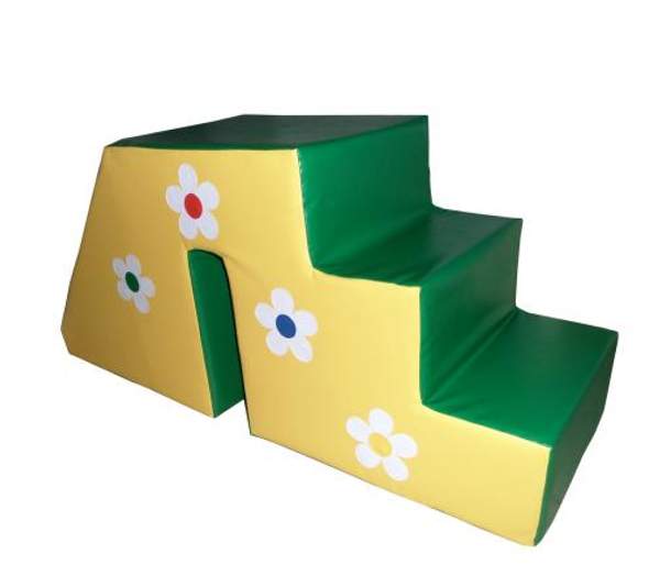 Мягкая спуск-горка Ромашка для бассейна