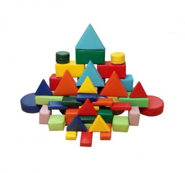 Мягкие напольные элементы - 43 элемента