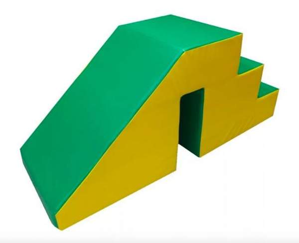 Мягкие спуск-горки и лесенки для бассейнов