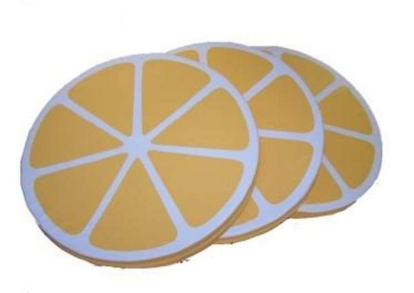 Мягкий игровой мат Лимонная долька