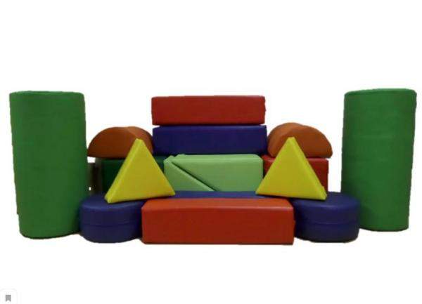 Мягкий конструктор Архитектор 16 фигур