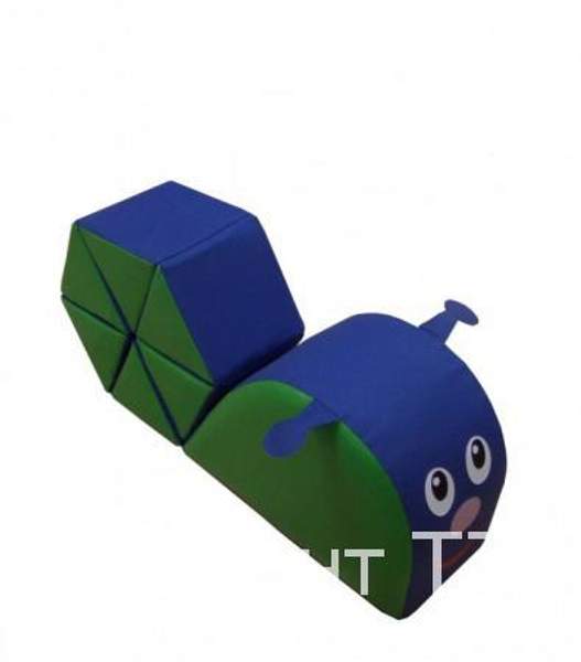 Мягкий напольный игровой модуль Улитка