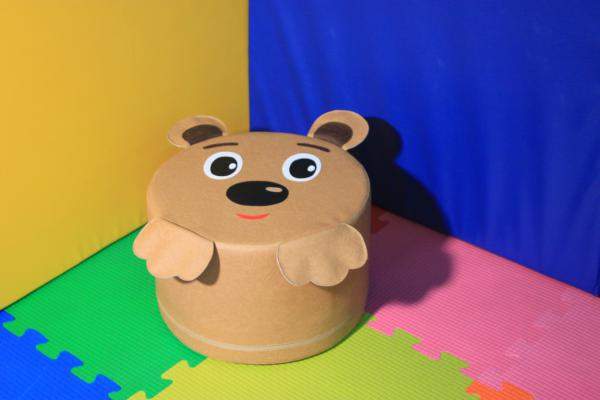 Мягкий пуфик для детей Мишка