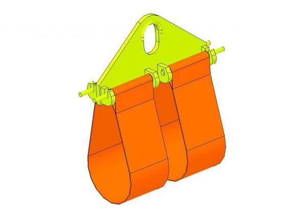 Мягкое полотенце на траверсу