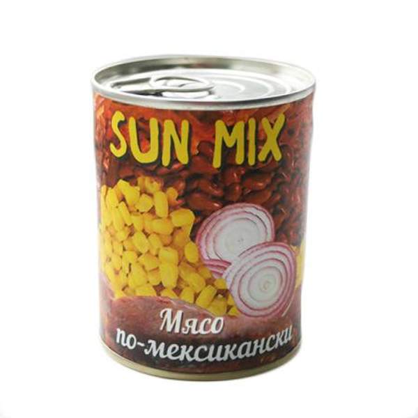 Мясо по-мексикански. Готовые вторые блюда Sun Mix (340 гр.)