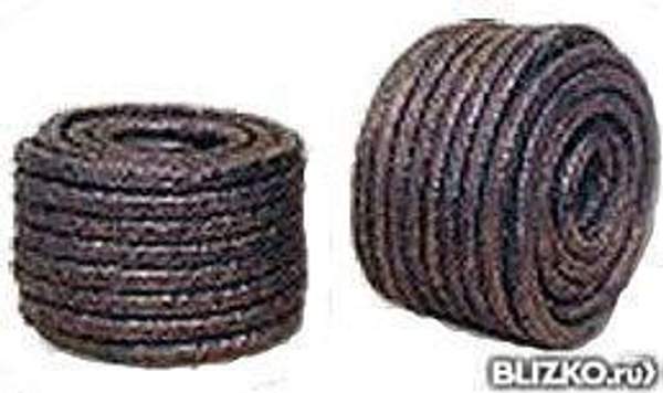 Набивка сальниковая АП-31,асбестовая плетеная 6-14 мм 9136259
